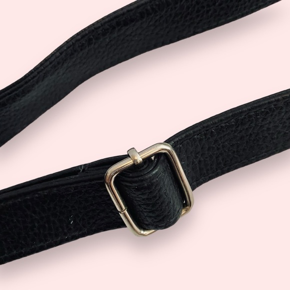 Monteil Paris Logo Black Bucket Drawstring Bag - Picture 9 of 14